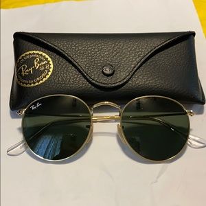 Ray ban green gold rb3447 glasses